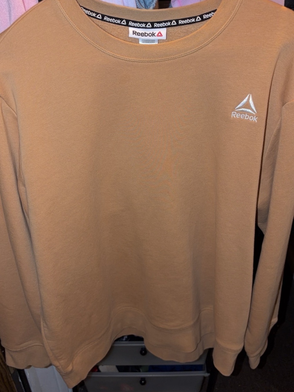 Reebok Camel Crewneck Sweatshirt